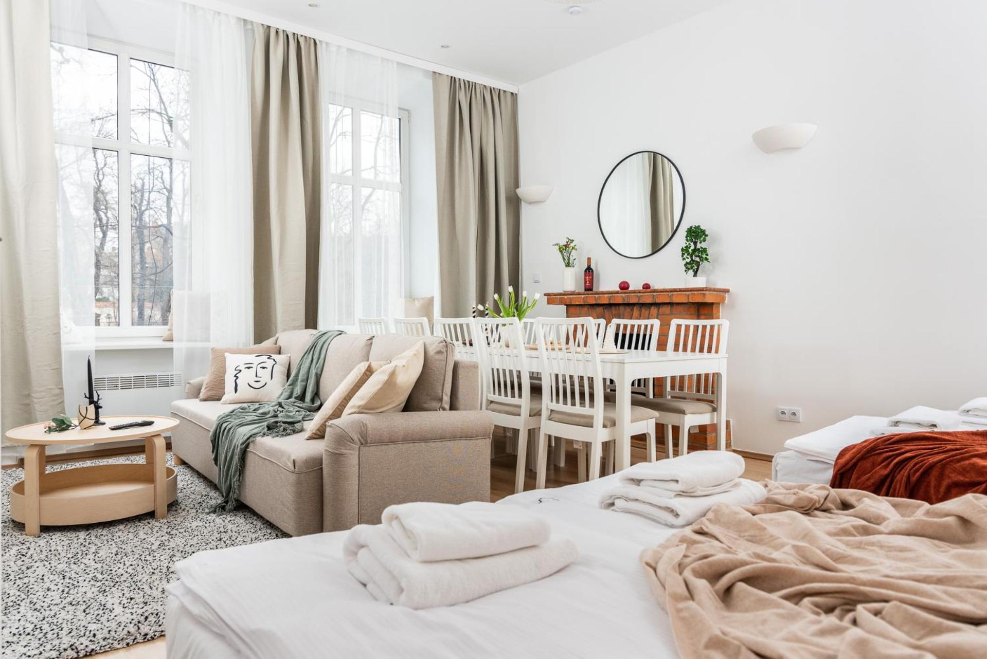 Modern Centrally Located Apartments - By Upstairs Krakkó Kültér fotó