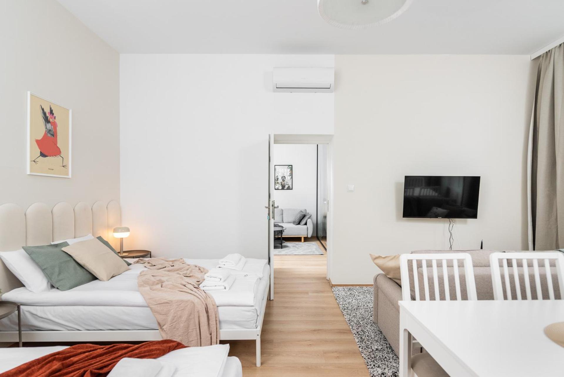 Modern Centrally Located Apartments - By Upstairs Krakkó Kültér fotó
