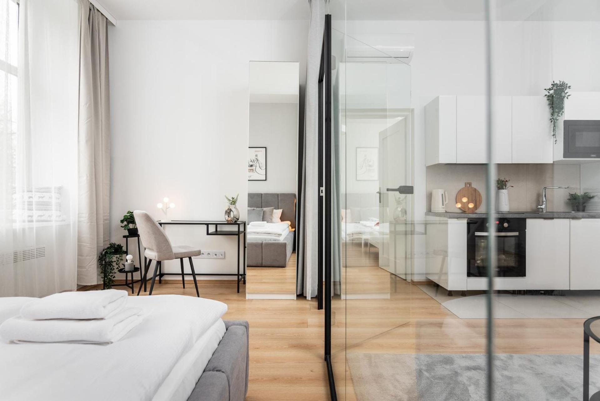 Modern Centrally Located Apartments - By Upstairs Krakkó Kültér fotó