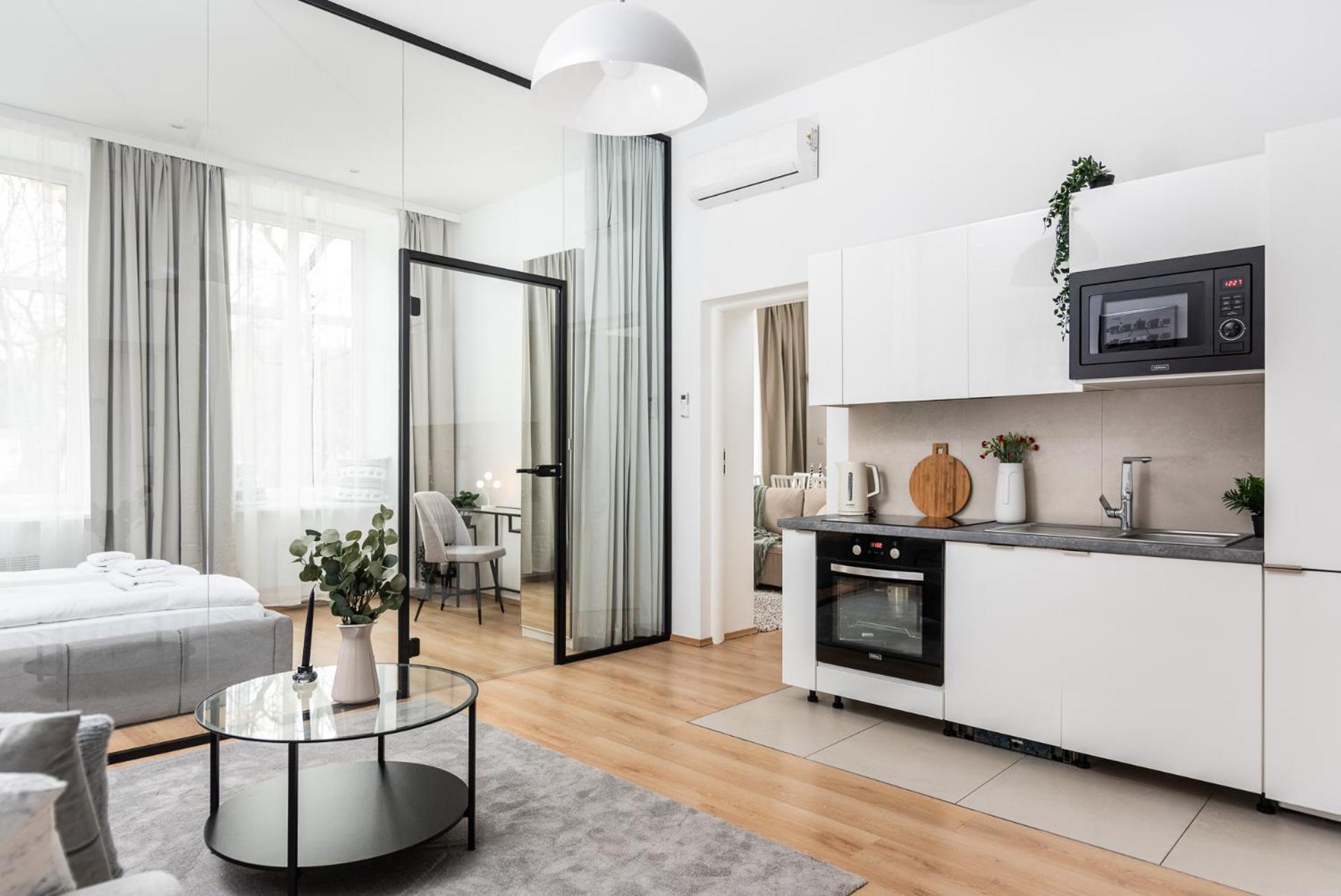 Modern Centrally Located Apartments - By Upstairs Krakkó Kültér fotó